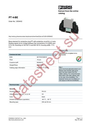 2839402 datasheet  